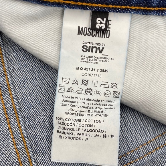 LOVE MOSCHINO Mens Jeans - Picture 11 of 11